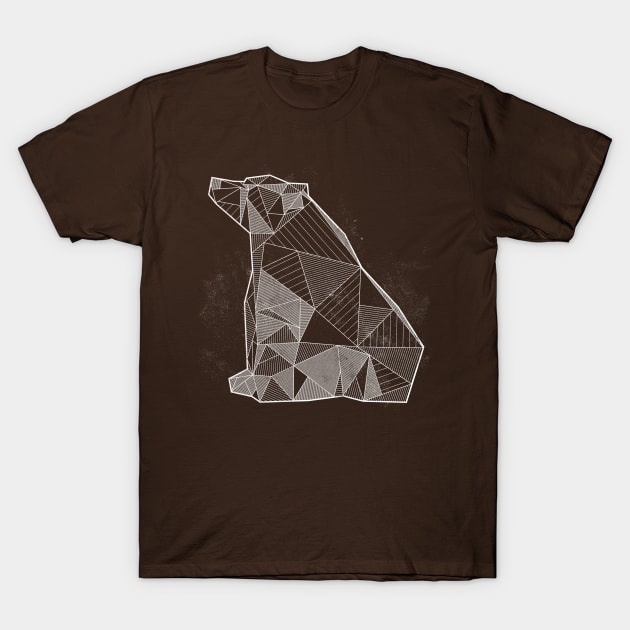 Geometric Nature - Bear T-Shirt by paterack